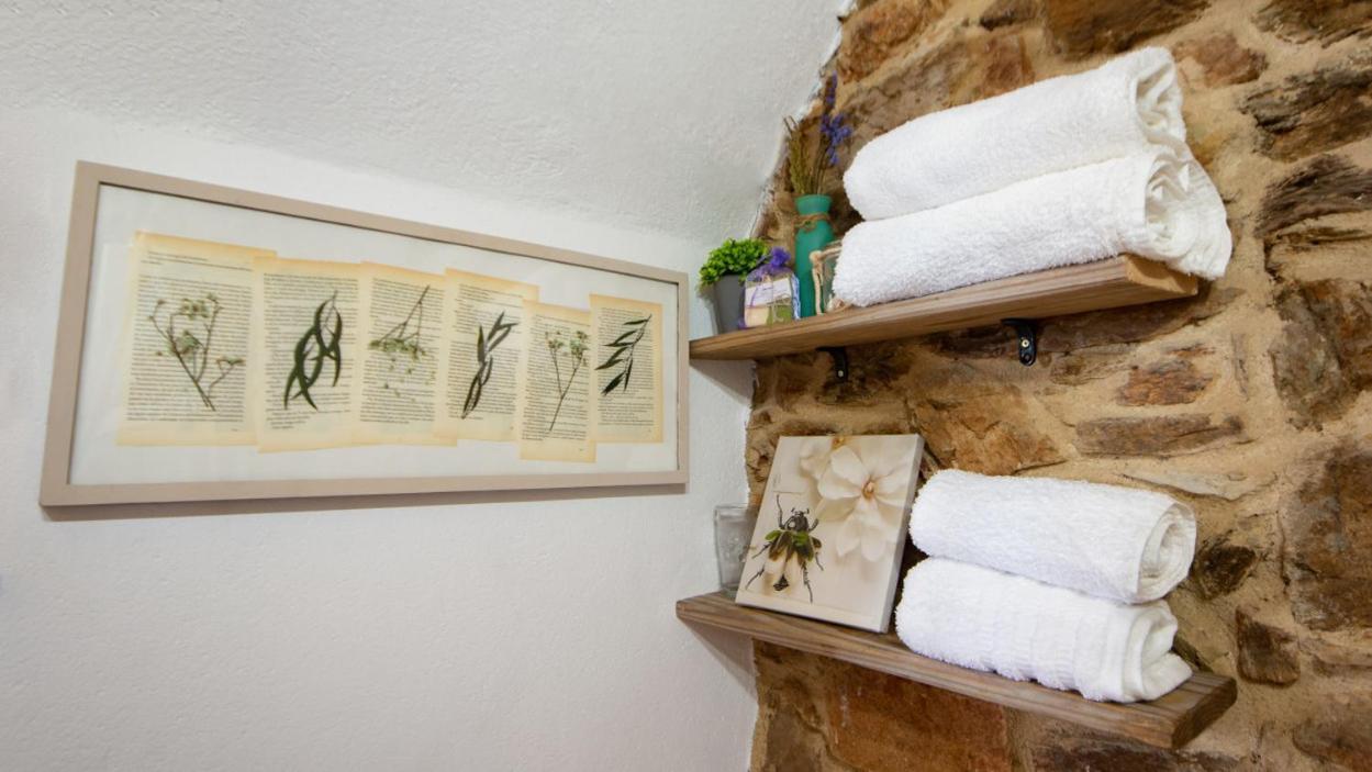 Apartamento Duplex Rural Con Chimenea Y Vistas Panoramicas Desde La Cama Sant Marti Sacalm Bagian luar foto